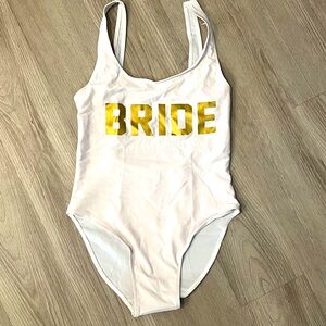 Brand new never worn Bride bathing suit